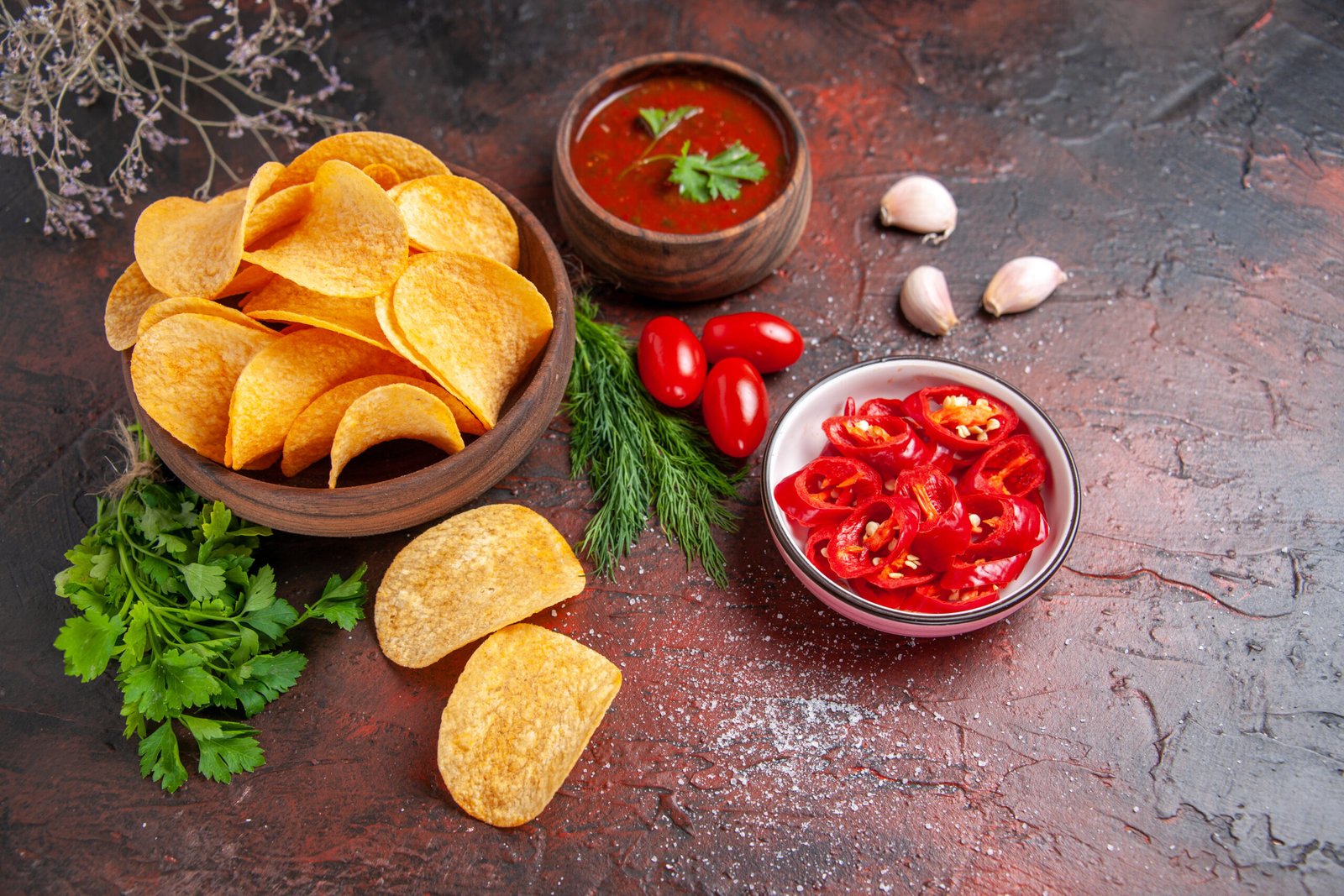 Chilli Sago Chips
